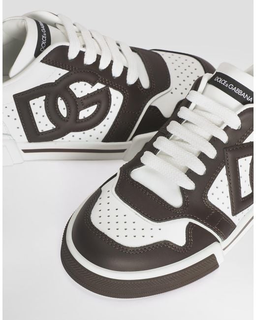 Dolce & Gabbana White New Roma Sneakers for men