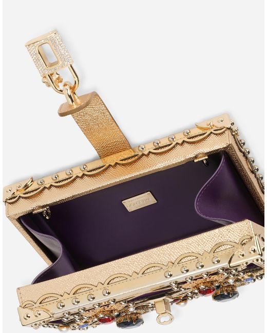 Dolce & Gabbana Multicolor Dolce Box Mit Schmuckstickerei
