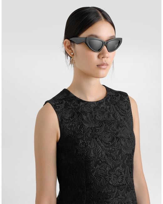 Dolce & Gabbana Black Dg4439 Dg Crossed Sunglasses