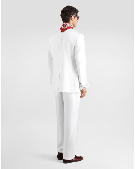 Dolce & Gabbana White Giacca for men