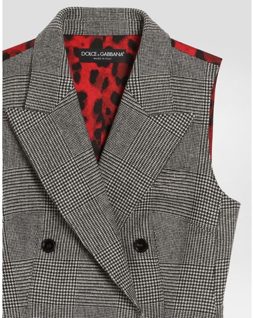 Dolce & Gabbana Gray Vest