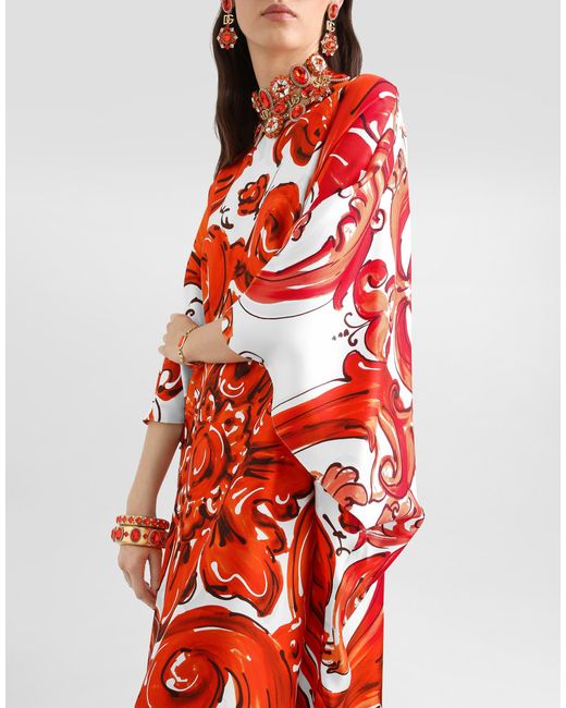 Dolce & Gabbana Red Abito