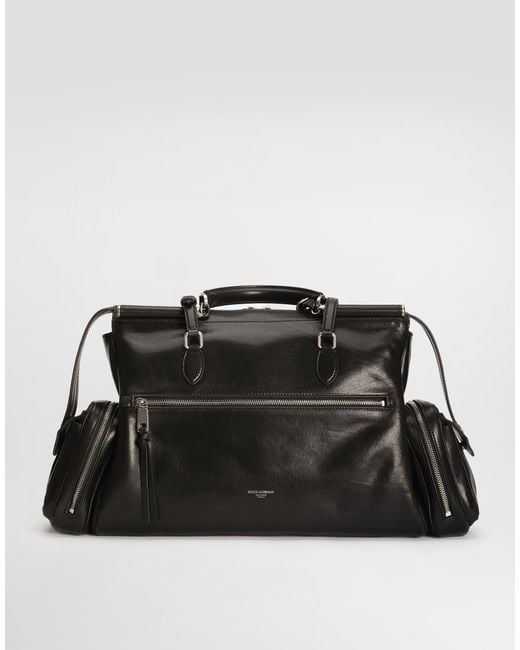 Dolce & Gabbana White Vittoria Calfskin Bag