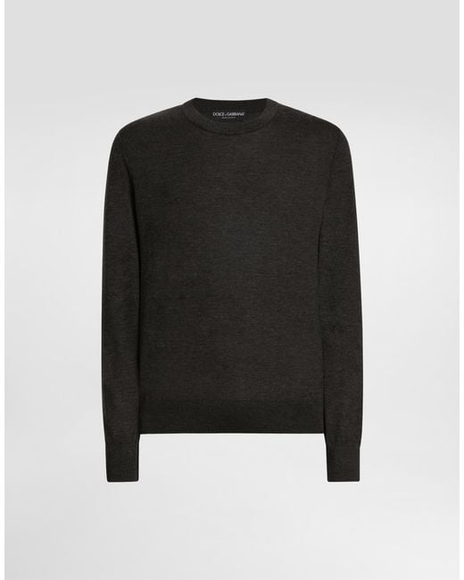 Pull En Cachemire Dolce & Gabbana pour homme en coloris Black