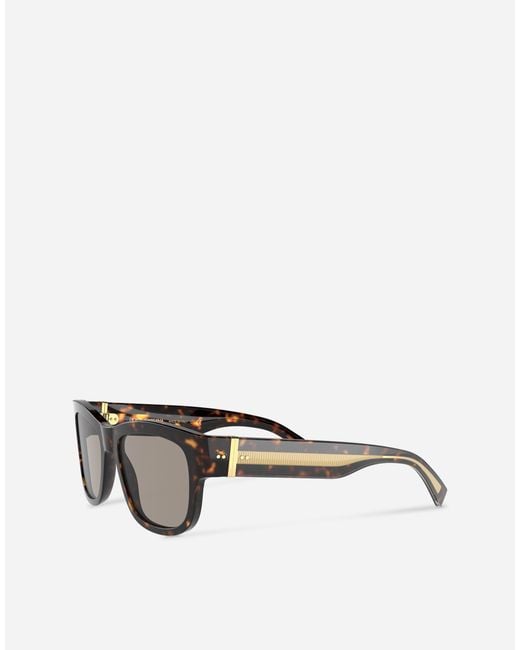 Dolce & Gabbana Multicolor Gros Grain Sunglasses for men