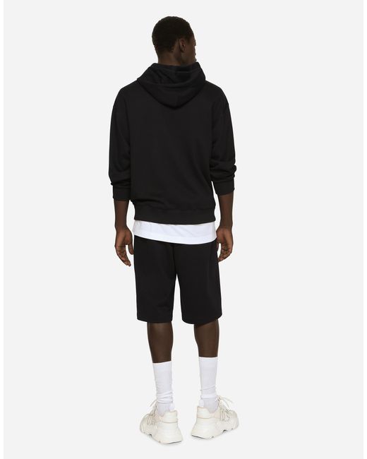 Dolce & Gabbana Black Bermuda for men