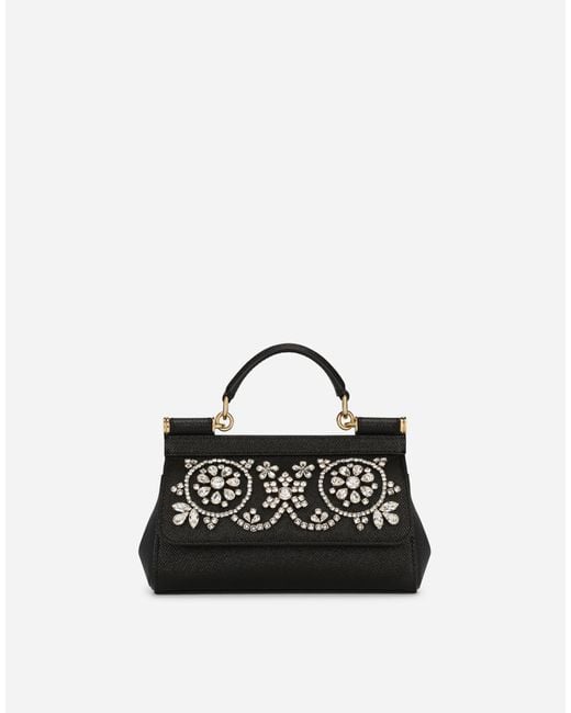 Borsa Sicily Piccola di Dolce & Gabbana in Black
