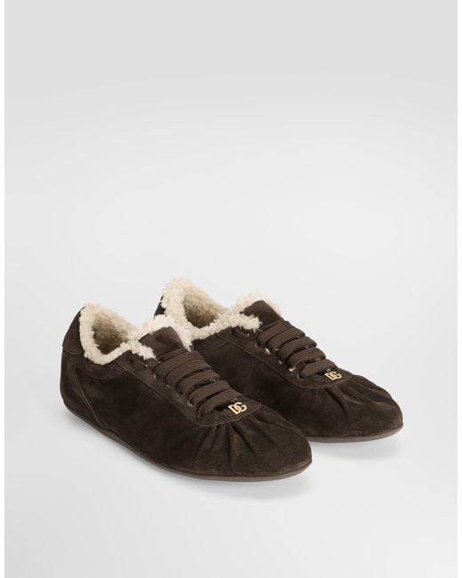 Dolce & Gabbana White Sneaker Bassa