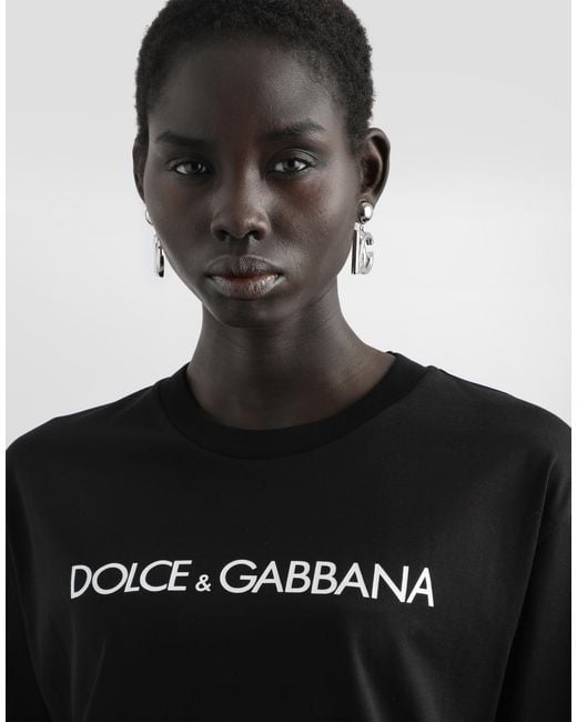 Dolce & Gabbana Black Logo T-Shirt
