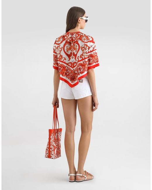 Dolce & Gabbana Red Top