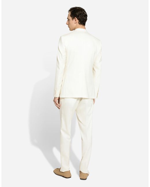 Dolce & Gabbana Natural Pull Girocollo M/C for men