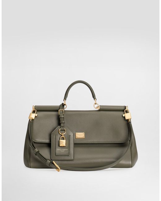 Dolce & Gabbana Green My Sicily Handbag