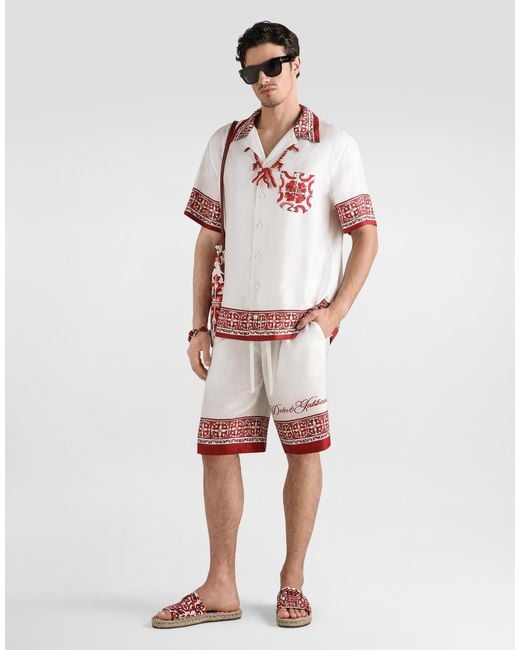 Dolce & Gabbana White Camicia for men