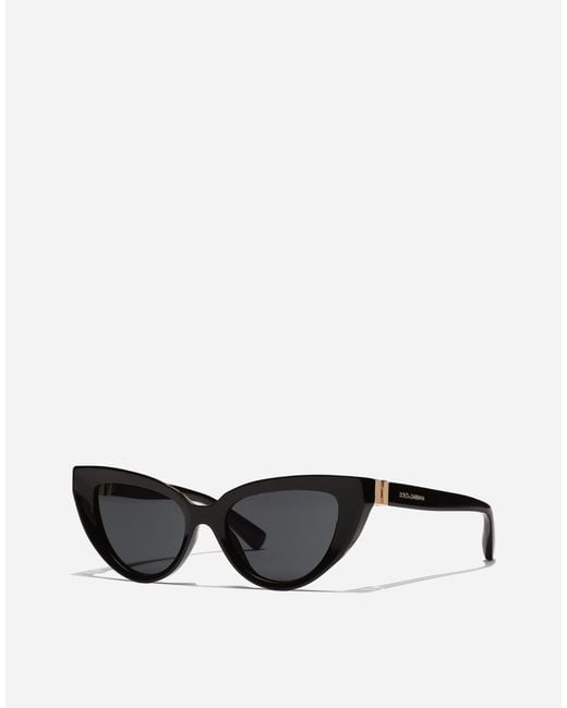 Dolce & Gabbana Black Dg Hinge Sunglasses