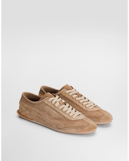 Dolce & Gabbana Brown Suede Lipari for men