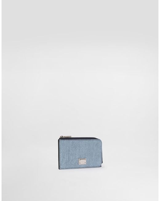Dolce & Gabbana Blue Portacarte for men