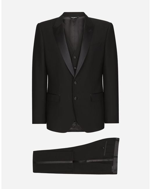 Dolce & Gabbana Black Abito for men