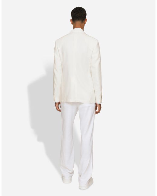 Dolce & Gabbana White Giacca for men