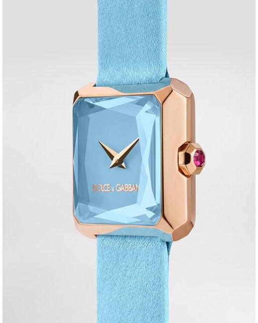 Dolce & Gabbana Blue Sofia Rose Watch