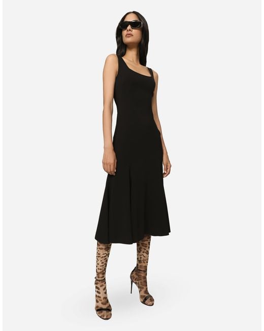 Dolce & Gabbana ロンゲットドレス キャディ ブラック | Lyst