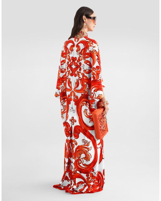 Dolce & Gabbana Red Abito