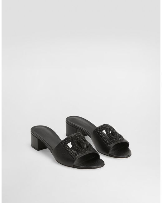 Dolce & Gabbana White Mule