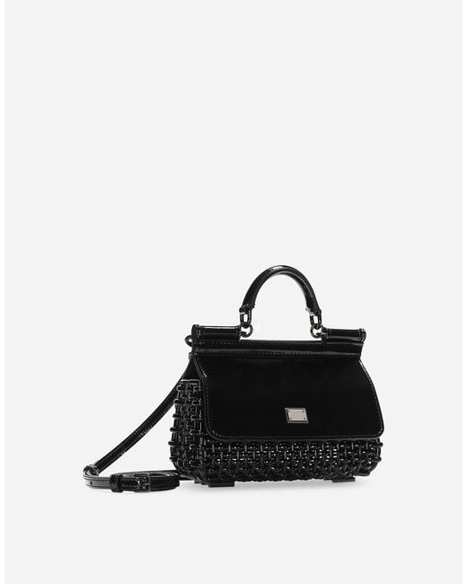 Dolce & Gabbana Black Borsa A Mano