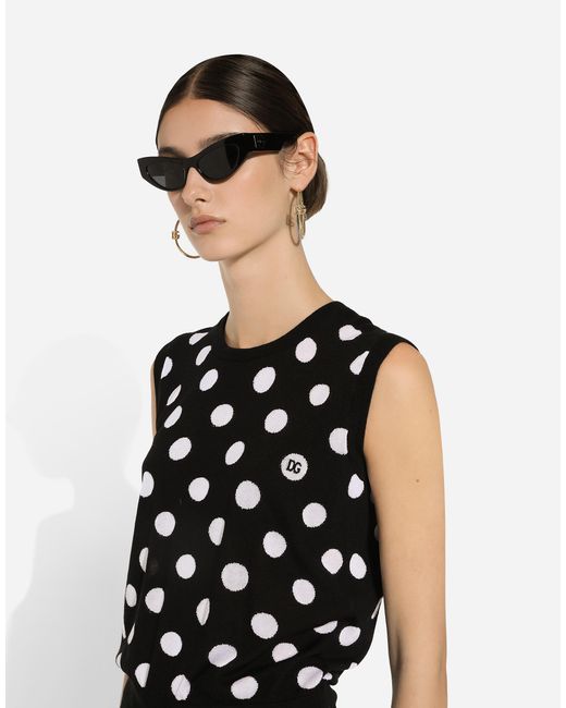 Dolce & Gabbana Black 'Mambo' Tank Top