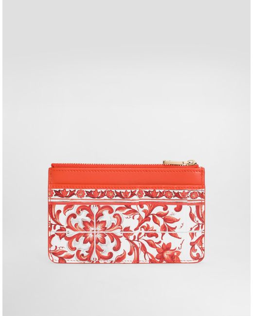 Dolce & Gabbana Red Portacarte