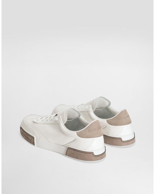 Dolce & Gabbana Schuh Portofino Yacht Aus Kalbsleder in Natural für Herren