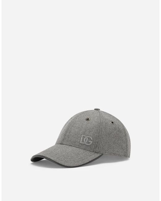 Dolce & Gabbana Gray Cap for men