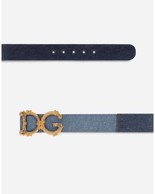 Dolce & Gabbana Dg Girls ベルト Blue