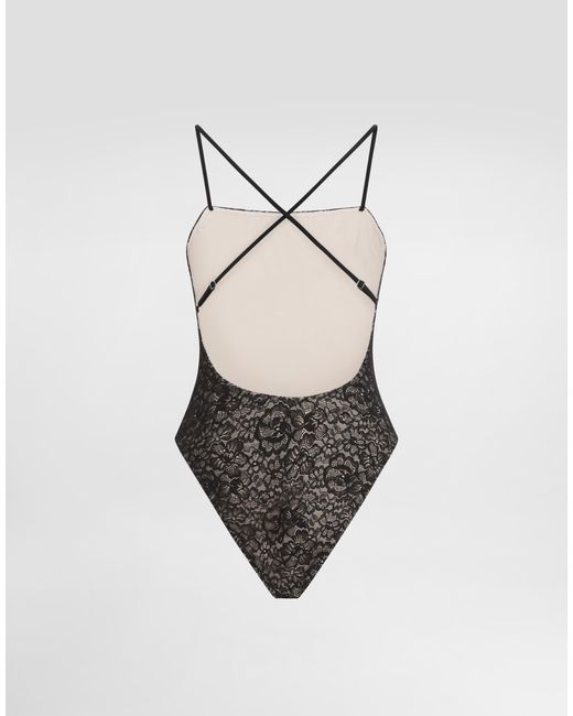 Dolce & Gabbana Black One-Piece