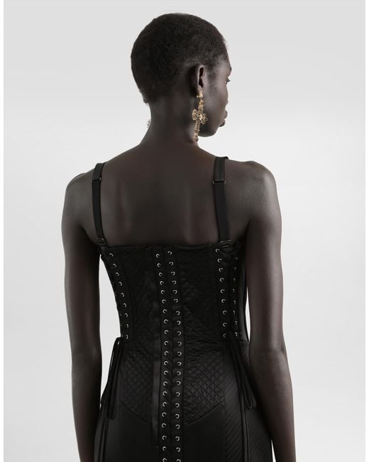 Abito Strapless di Dolce & Gabbana in Black