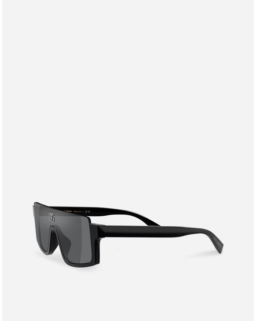 Dolce & Gabbana Gray Black Sicily Sunglasses for men
