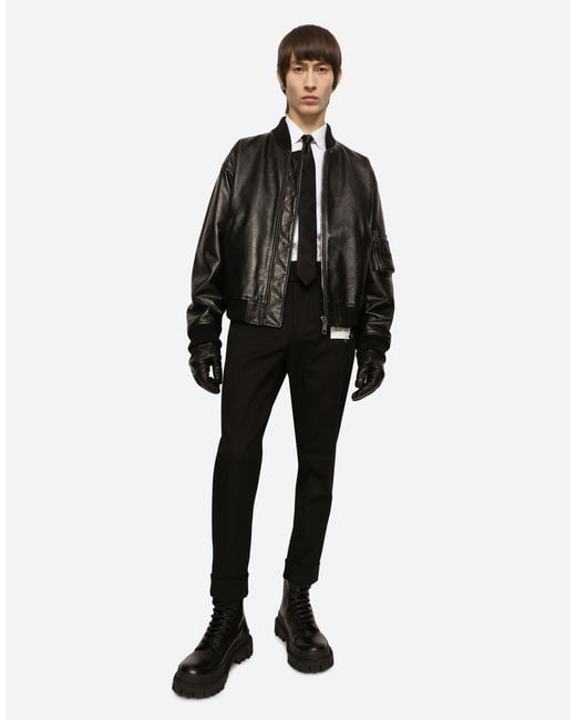 メンズ Dolce & Gabbana グラブ ナッパ Black