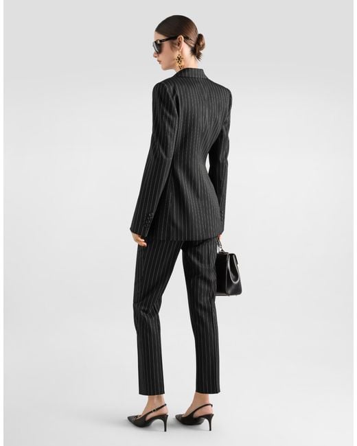 Dolce & Gabbana Black Turlington Single-Breasted Jacket