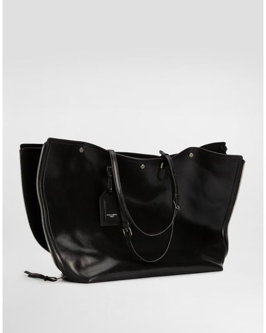 Atene Calfskin Shopping Bag Dolce & Gabbana pour homme en coloris Black