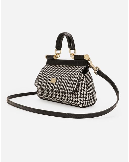 Dolce & Gabbana White Small Sicily Handbag