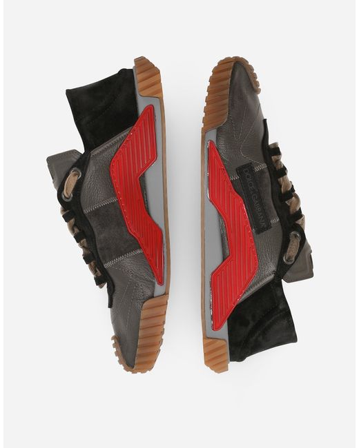 メンズ Dolce & Gabbana Ns1 ゴートスキン スニーカー Multicolor
