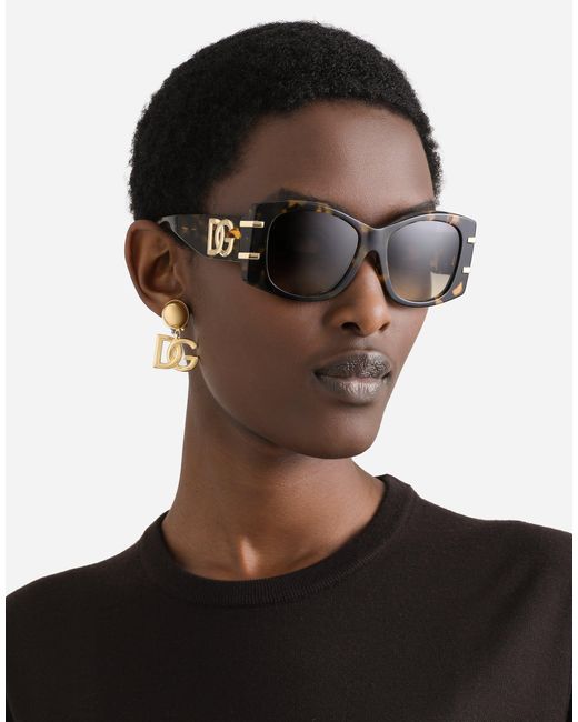 Occhiali Da Sole Dna di Dolce & Gabbana in Black