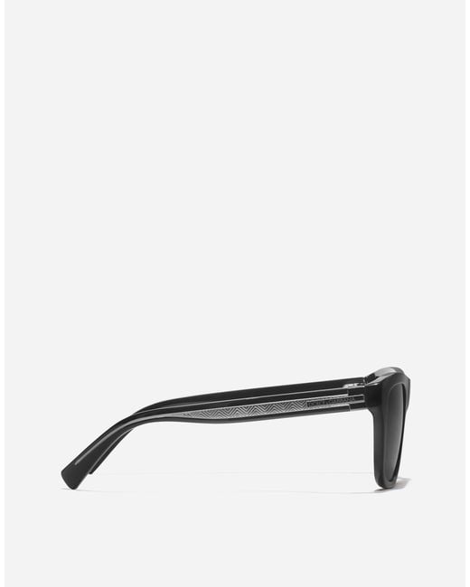 Dolce & Gabbana Gray Divo Sunglasses for men
