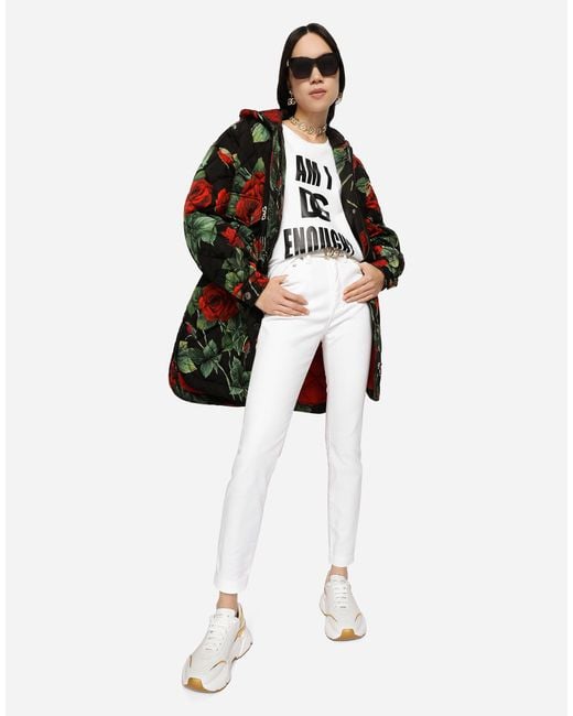 Dolce & Gabbana White Audrey Jeans