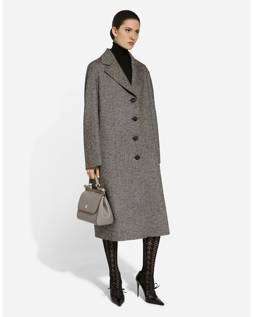 Dolce & Gabbana ハンドバッグ シシリー ラージ Gray
