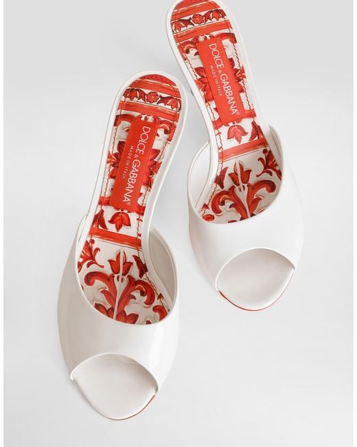Dolce & Gabbana Natural Ciabatta Tacco