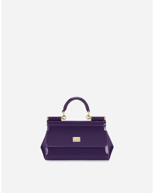 Dolce & Gabbana Purple Borsa A Mano