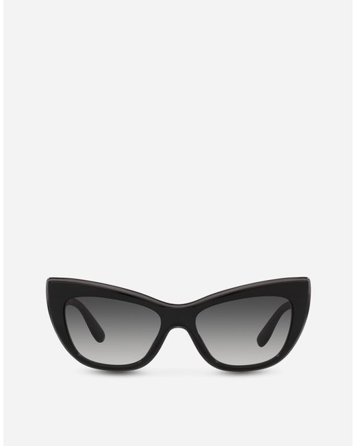 Dolce & Gabbana Gray New Print Sunglasses