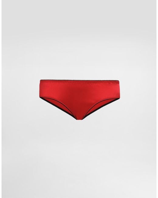 Slip di Dolce & Gabbana in Red