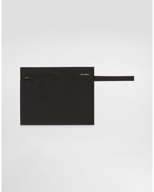 Dolce & Gabbana Black Mid-Length Swim Trunks With Tag for men