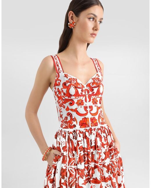 Dolce & Gabbana White Abito